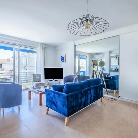 Résidence 3p à 100m Des Plages, Terrasse Et Parking - 3p à 100m Des Plages, Terrasse Et Parking Mae-2073 Cannes